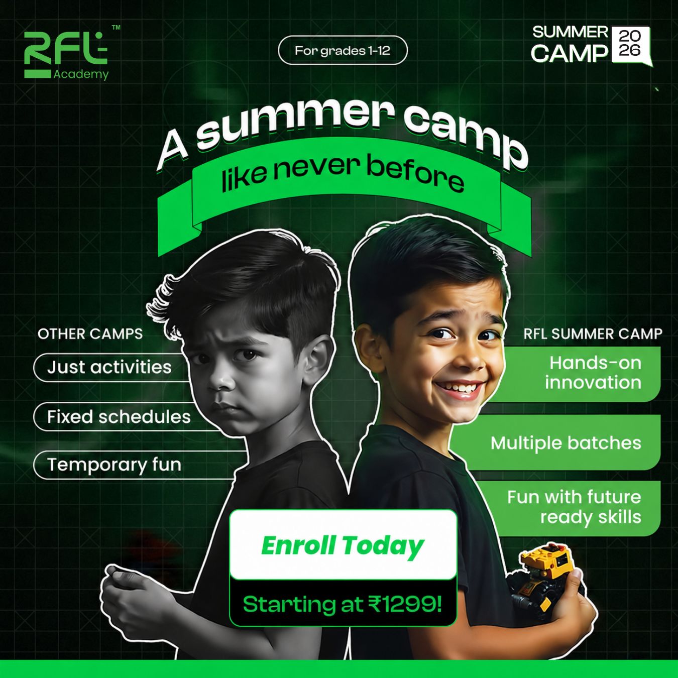 RFL Academy project work by Because
