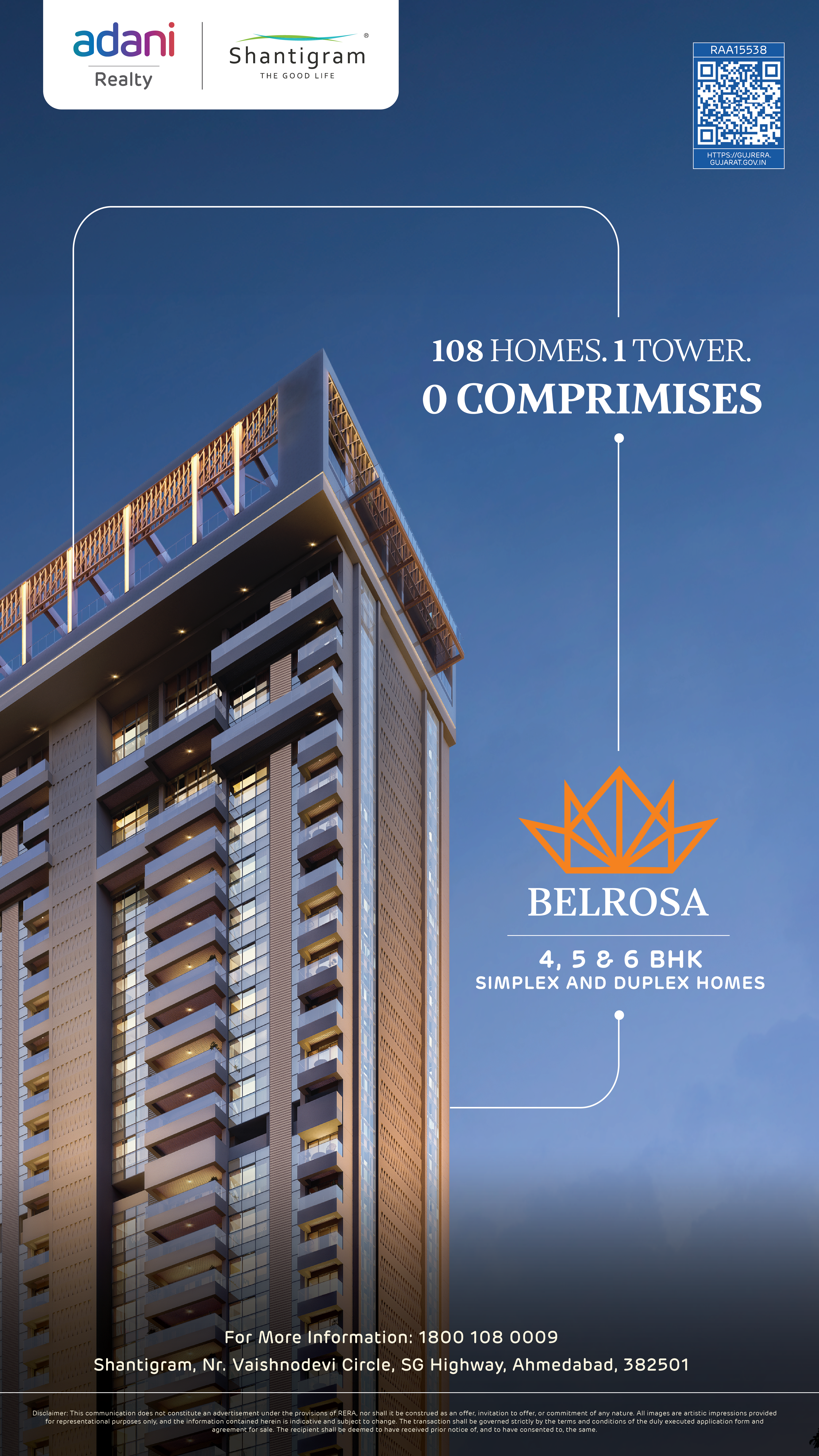 Adani Realty Belrosa — PFM March Creative by Because