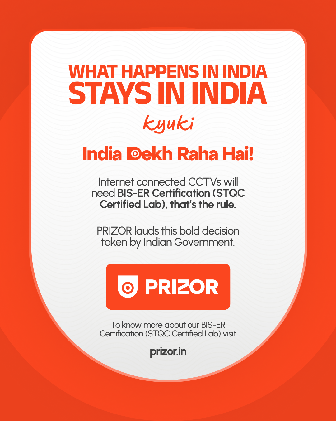 Prizor What Happens In India, Stays In India by Because