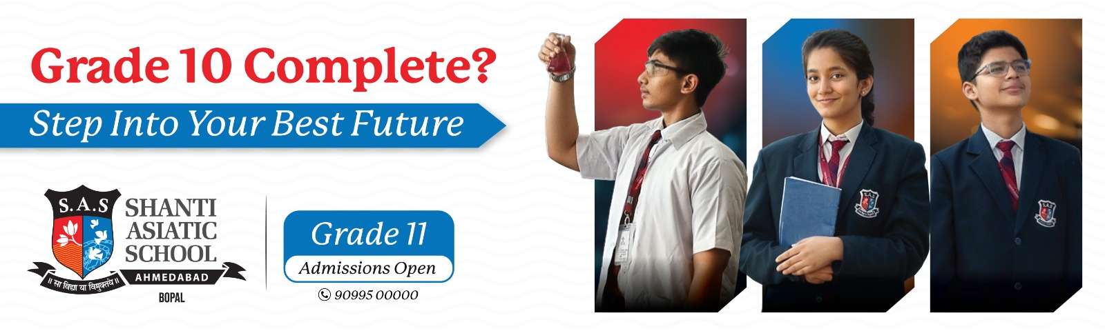 Shanti Asiatic School Grade 10 Complete? Step Into Your Best Future by Because