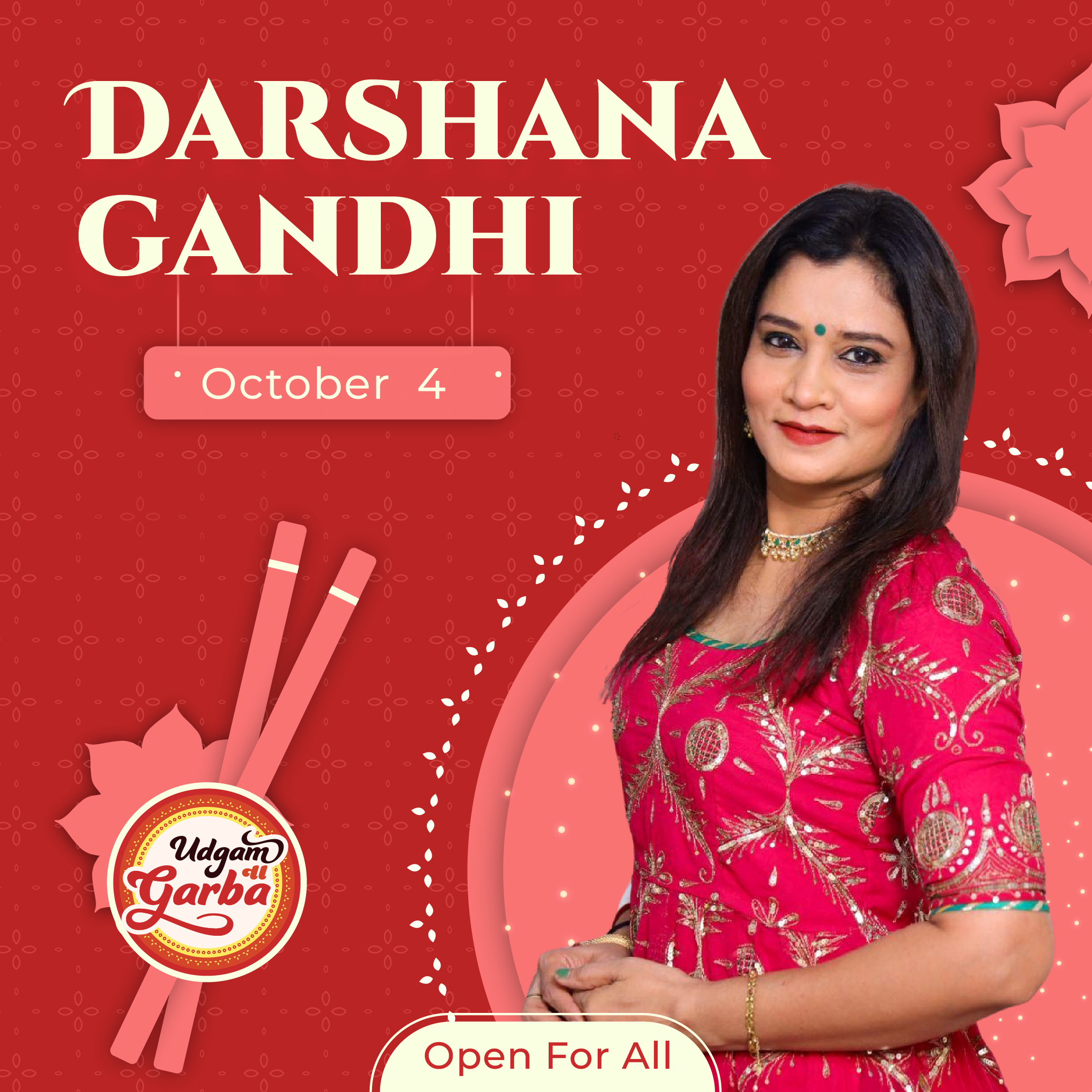 Udgam Consultancy Udgam na Garba — Campaign Visual by Because