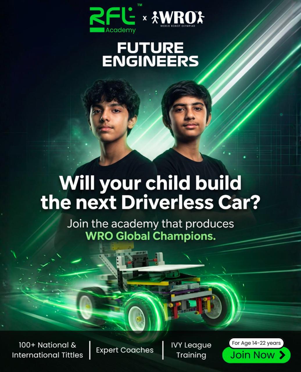 RFL Academy Future Engineers — RFL x WRO Global Champions by Because