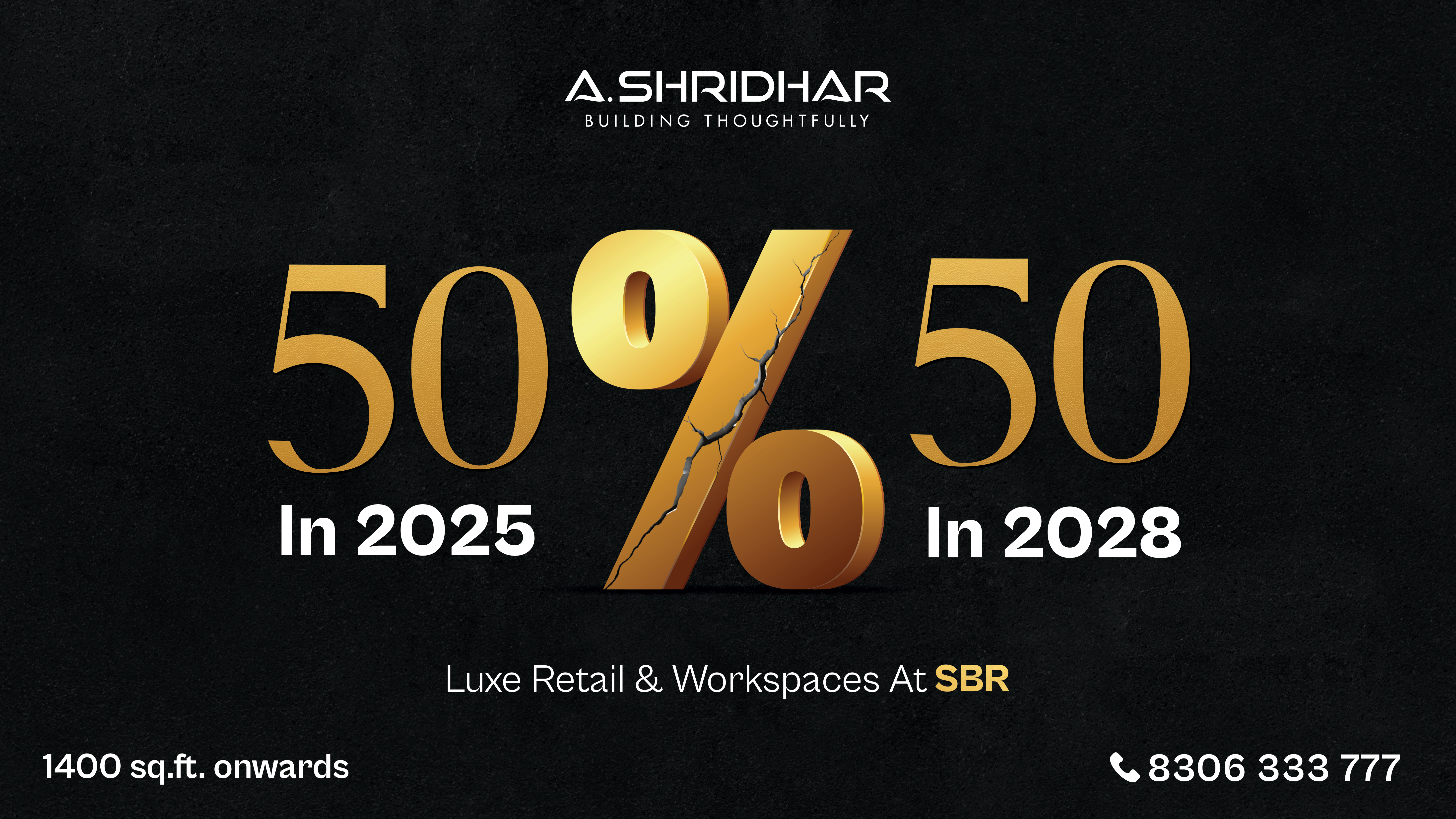 A. Shridhar 50/50 Reveal by Because