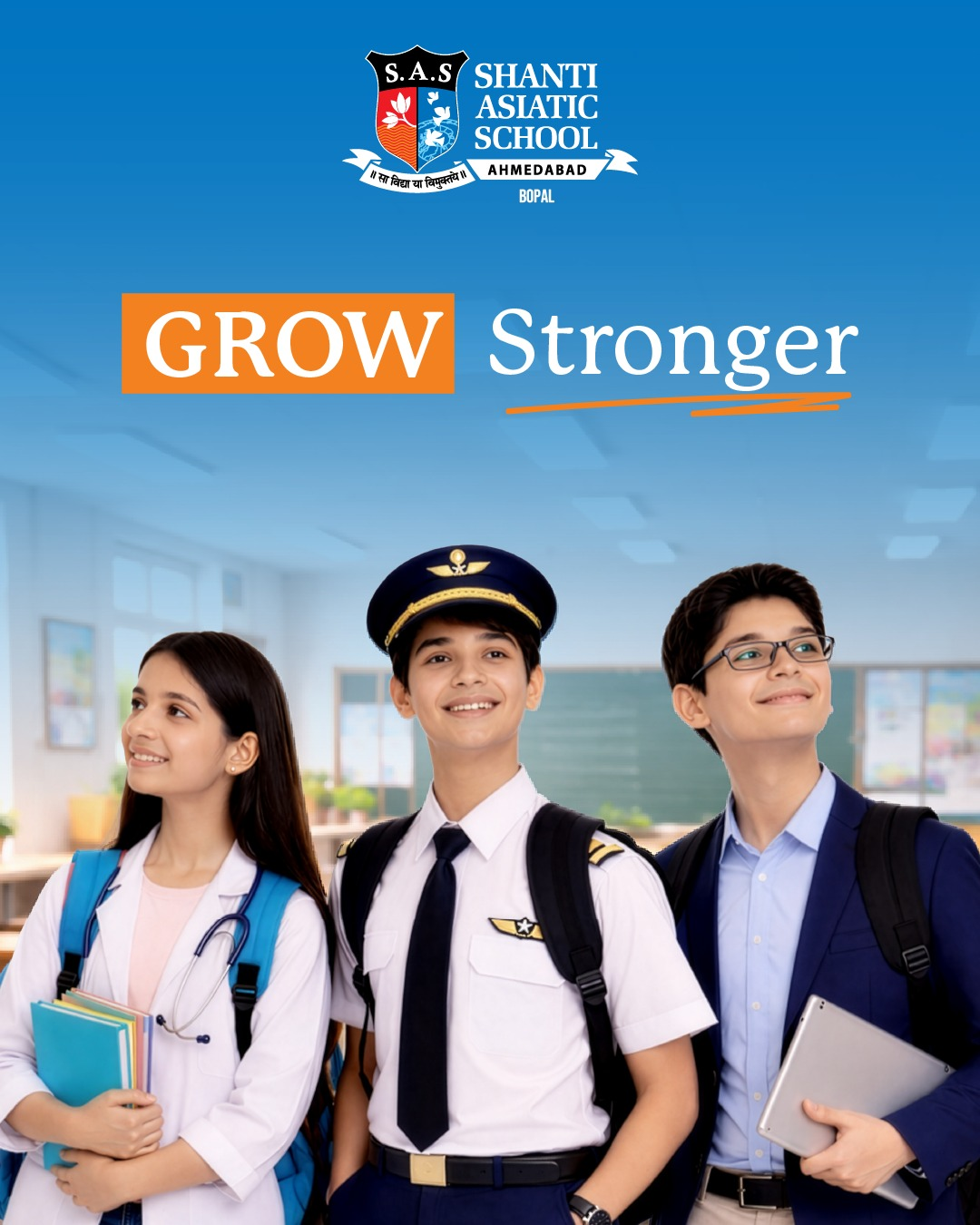 Shanti Asiatic School Grow Stronger by Because
