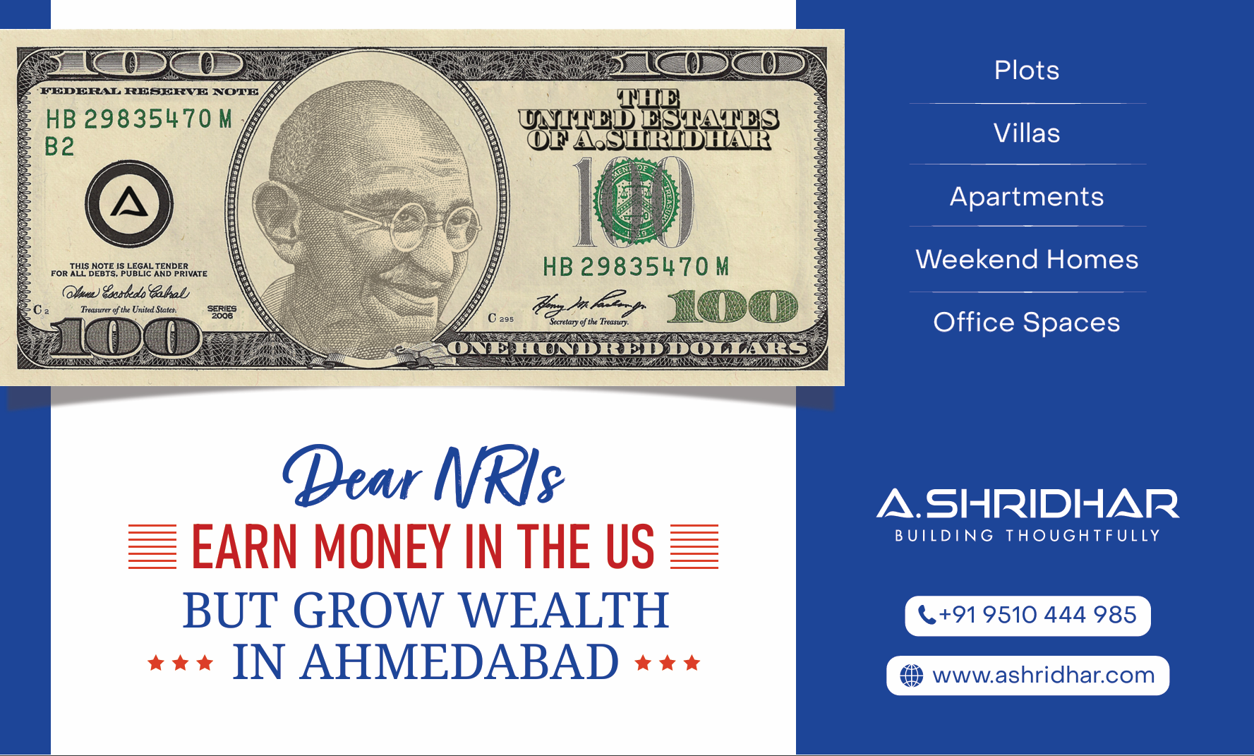 A. Shridhar Campaign Creative by Because