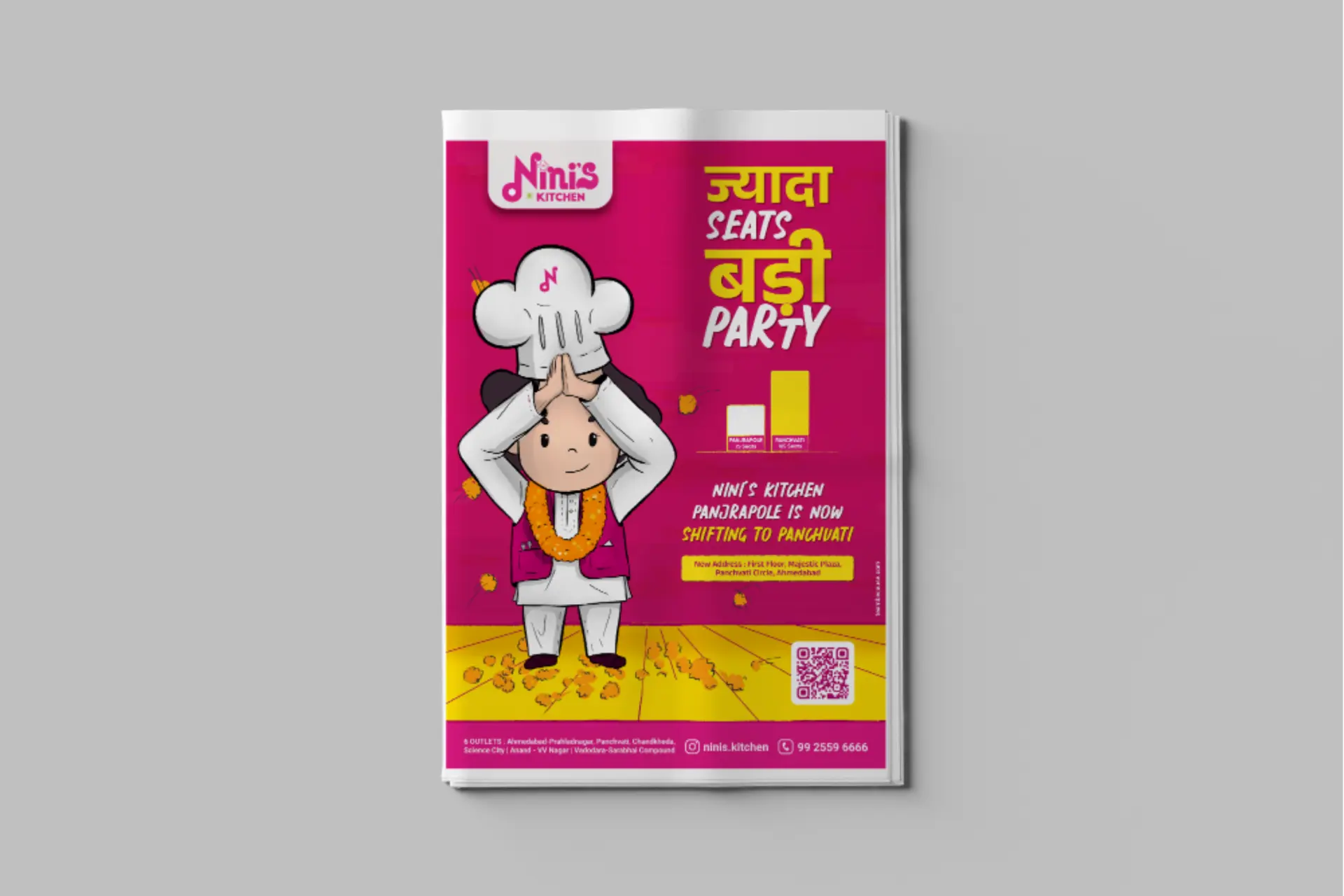 Nini's Kitchen Nini’s Kitchen Panjrapole launch by Because