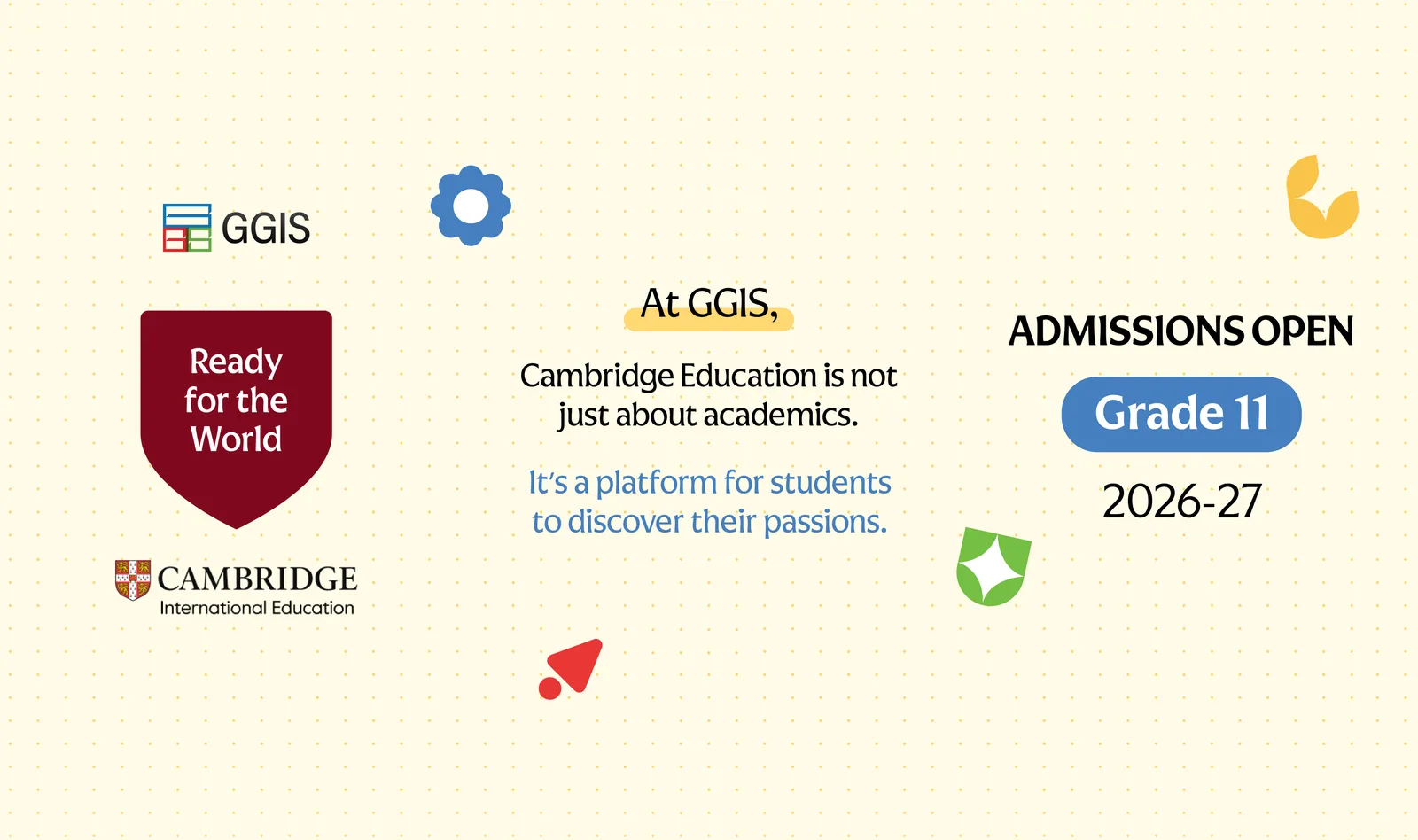 Gems Genesis International School Class 11 Admissions by Because