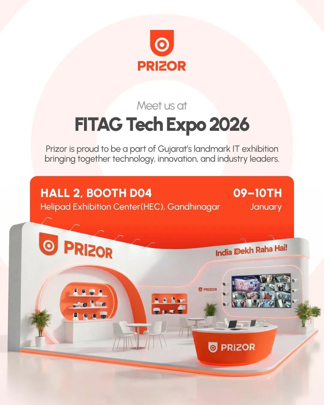 Prizor FITAG Tech Expo 2026 Invitation by Because