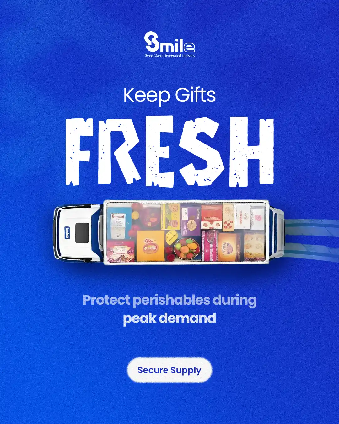 SMILE — Shree Maruti Integrated Logistics Keep Gifts Fresh — Protect Perishables During Peak Demand by Because